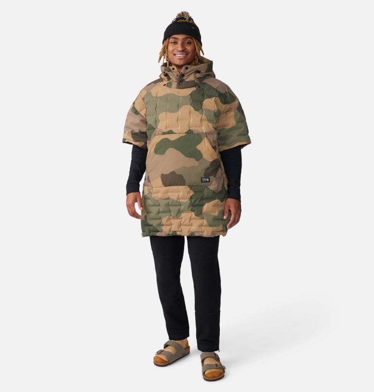 Stretchdown Poncho, Color: Sandstorm Camo Print, image 10