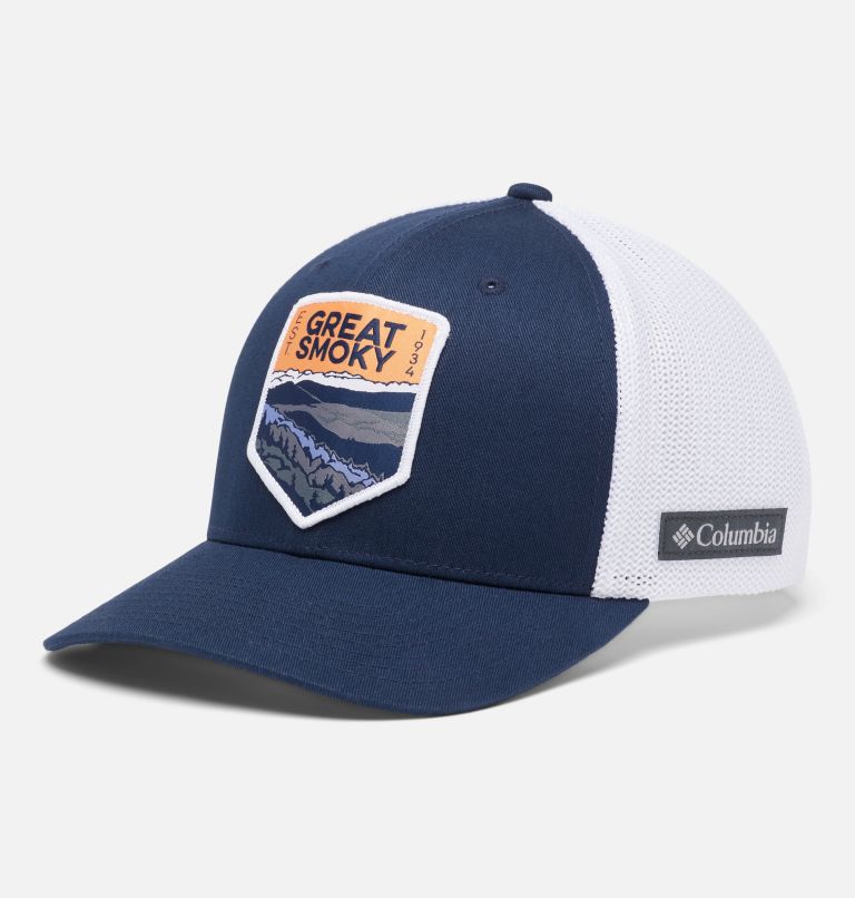 Coldwater Canyon Ball Cap, Color: Collegiate Navy, White Mesh, image 1