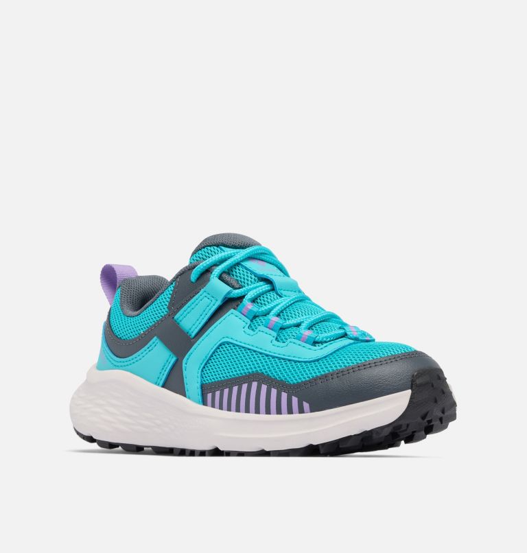 Big Kids' Konos Low Shoe, Color: Geyser, Paisley Purple, image 3