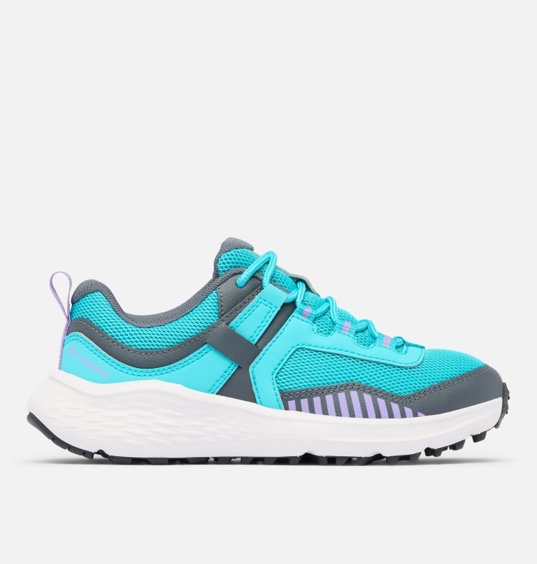 Big Kids' Konos Low Shoe, Color: Geyser, Paisley Purple, image 1
