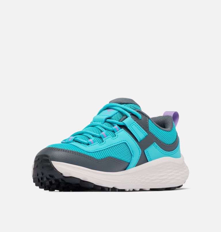 Big Kids' Konos Low Shoe, Color: Geyser, Paisley Purple, image 7