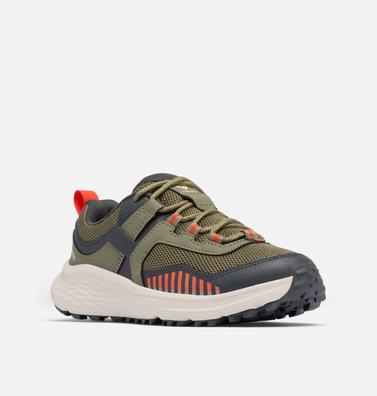 Big Kids' Konos Low Shoe, Color: Stone Green, Red Quartz, image 2
