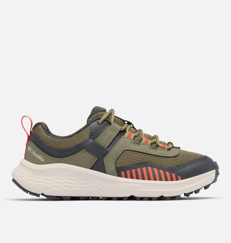 Big Kids' Konos Low Shoe, Color: Stone Green, Red Quartz, image 1