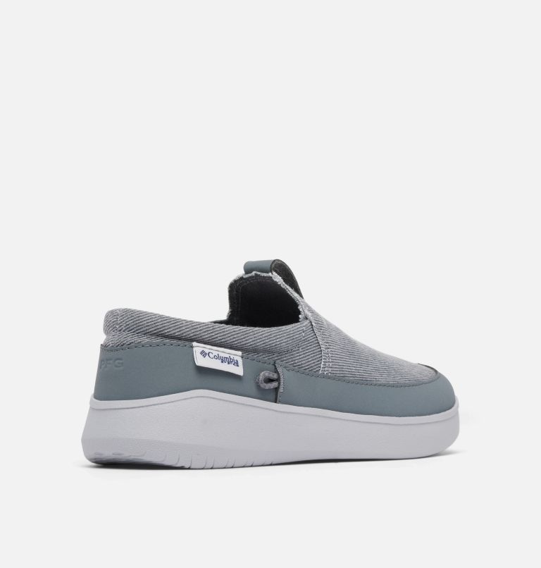 Big Kids' PFG Boatside Shoe, Color: Ti Grey Steel, Columbia Grey, image 9