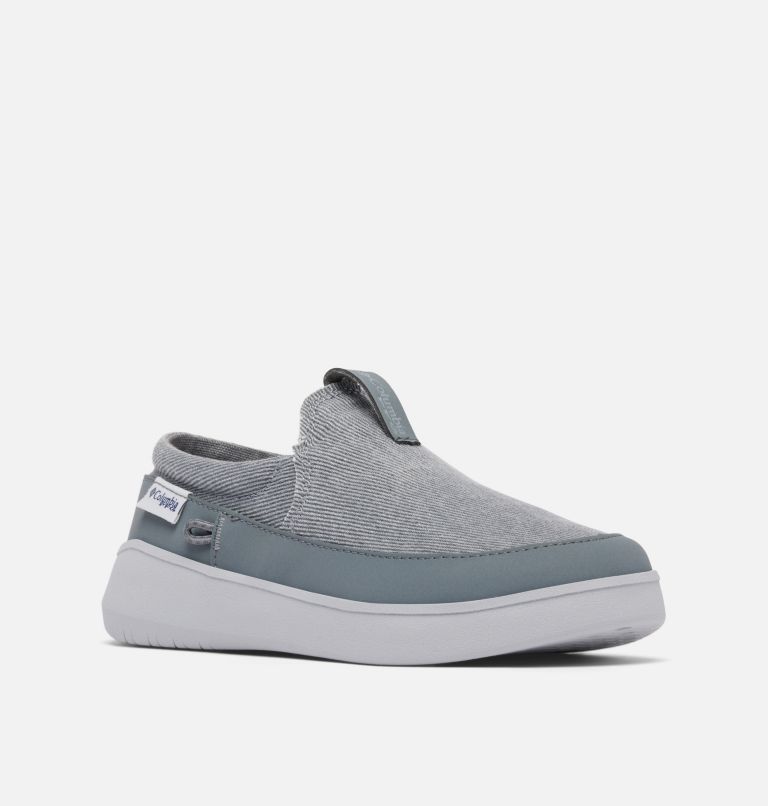 Big Kids' PFG Boatside Shoe, Color: Ti Grey Steel, Columbia Grey, image 3