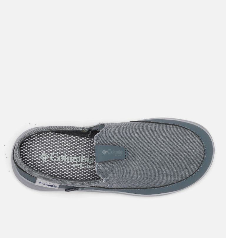 Big Kids' PFG Boatside Shoe, Color: Ti Grey Steel, Columbia Grey, image 4