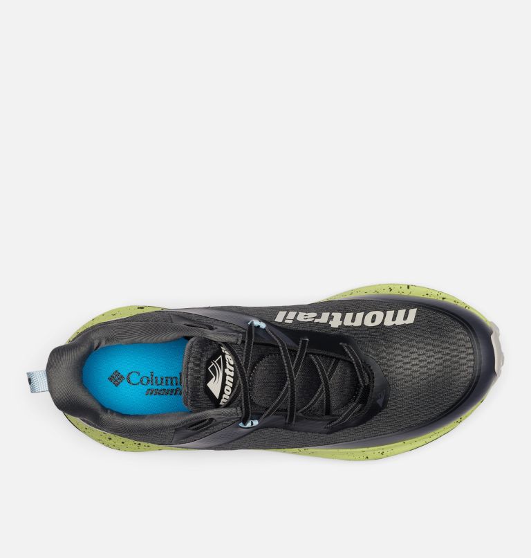 Men's Montrail Trinity AG II Trail Running Shoe, Color: Dark Grey, Napa Green, image 4