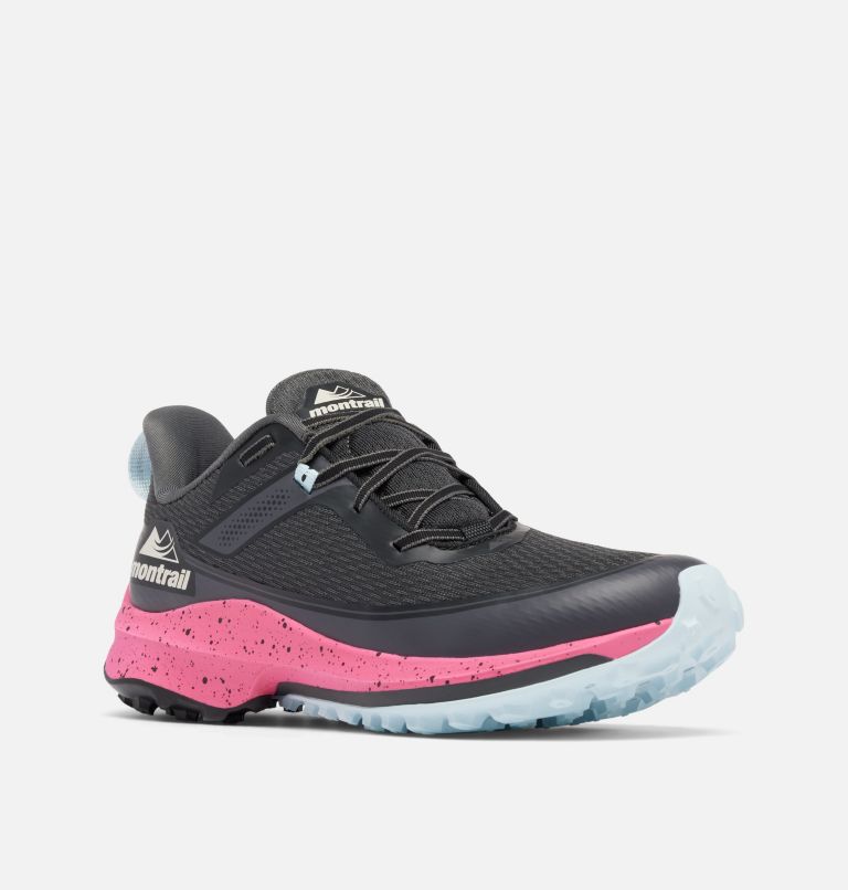 Thumbnail: Women's Montrail Trinity AG II Trail Running Shoe, Color: Dark Grey, Ultra Pink, image 2