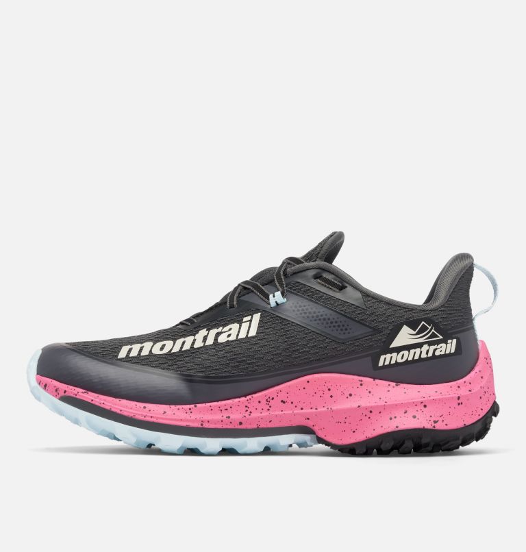 Women's Montrail Trinity AG II Trail Running Shoe, Color: Dark Grey, Ultra Pink, image 5