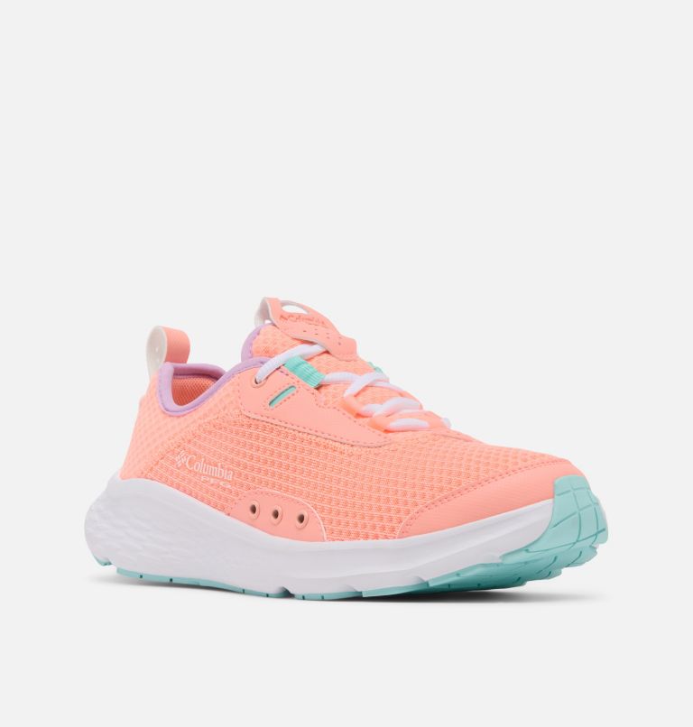 Women's PFG Castback Shoe, Color: Tiki Pink, Gulf Stream, image 3
