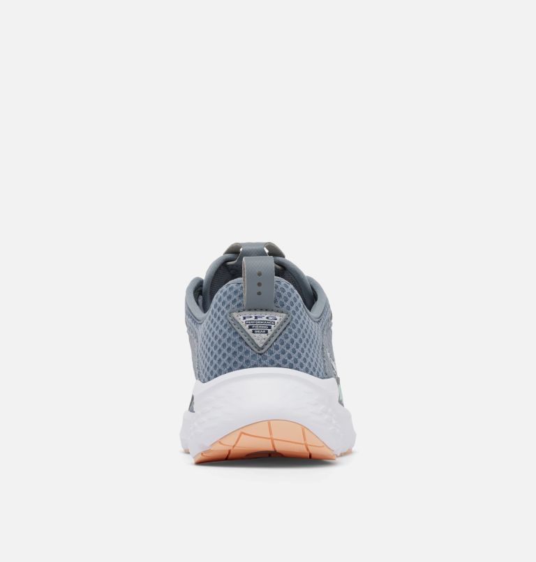 Women's PFG Castback Shoe - Wide, Color: Grey Ash, Peach Fizz, image 2