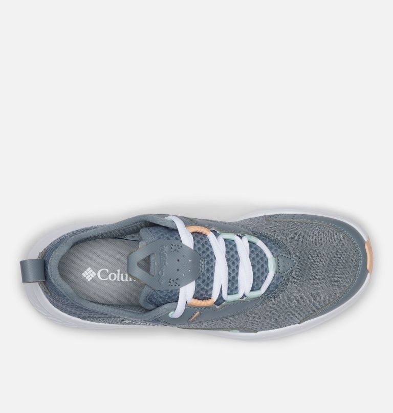 Women's PFG Castback Shoe - Wide, Color: Grey Ash, Peach Fizz, image 4
