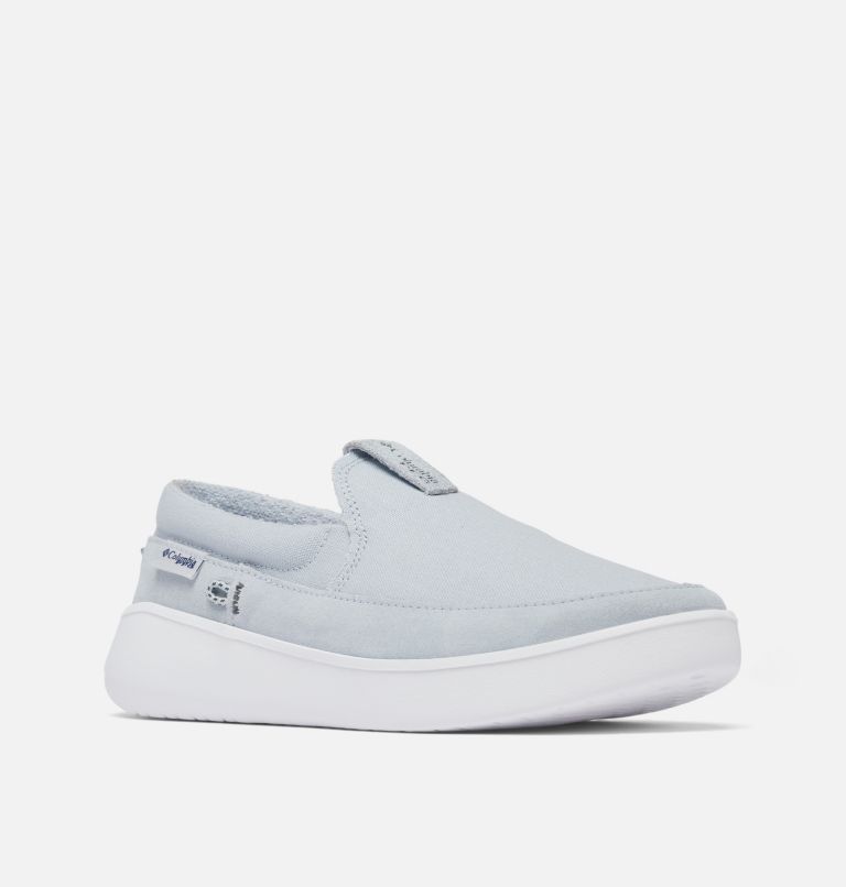 Women's Boatside PFG Slip-On Shoe, Color: Cirrus Grey, Grill, image 3