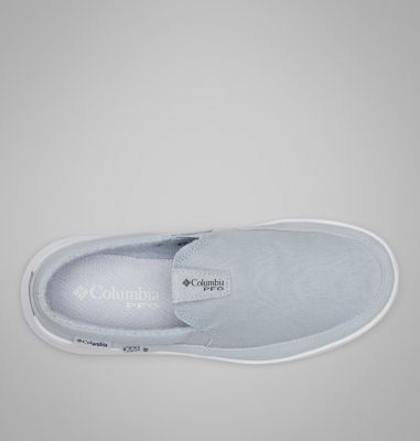 Women's Boatside PFG Slip-On Shoe, Color: Cirrus Grey, Grill, image 8