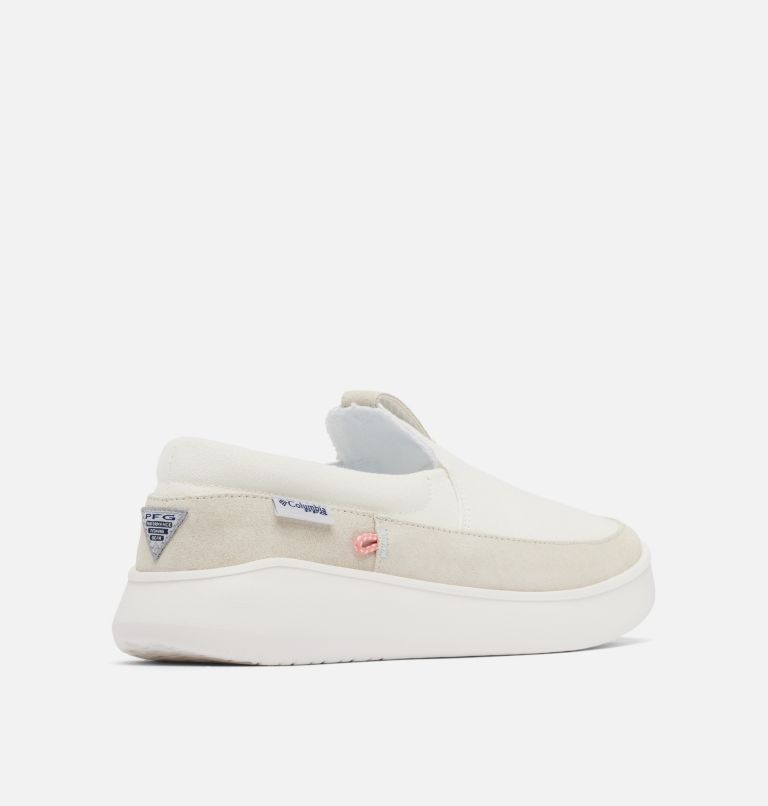 Women's PFG Boatside Shoe, Color: Sea Salt, Icy Morn, image 9