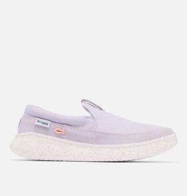 Women's Boatside PFG Slip-On Shoe, Color: Lavender Pearl, Bright Nectar, image 1