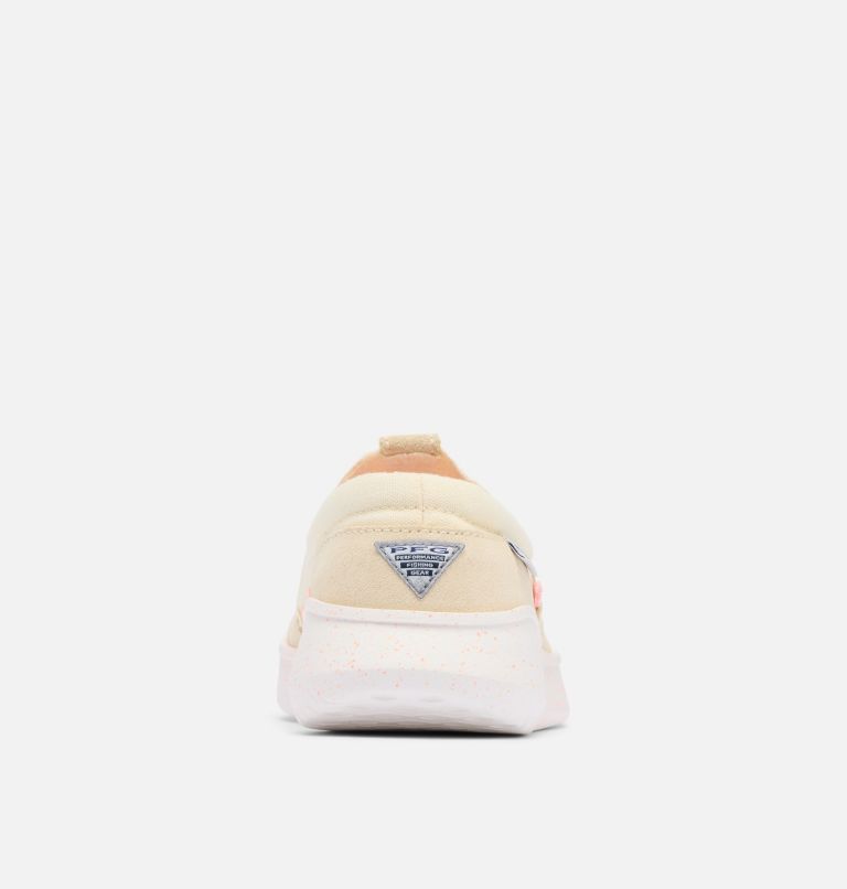 Women's PFG Boatside Shoe, Color: Lemon Wash, Tiki Pink, image 2