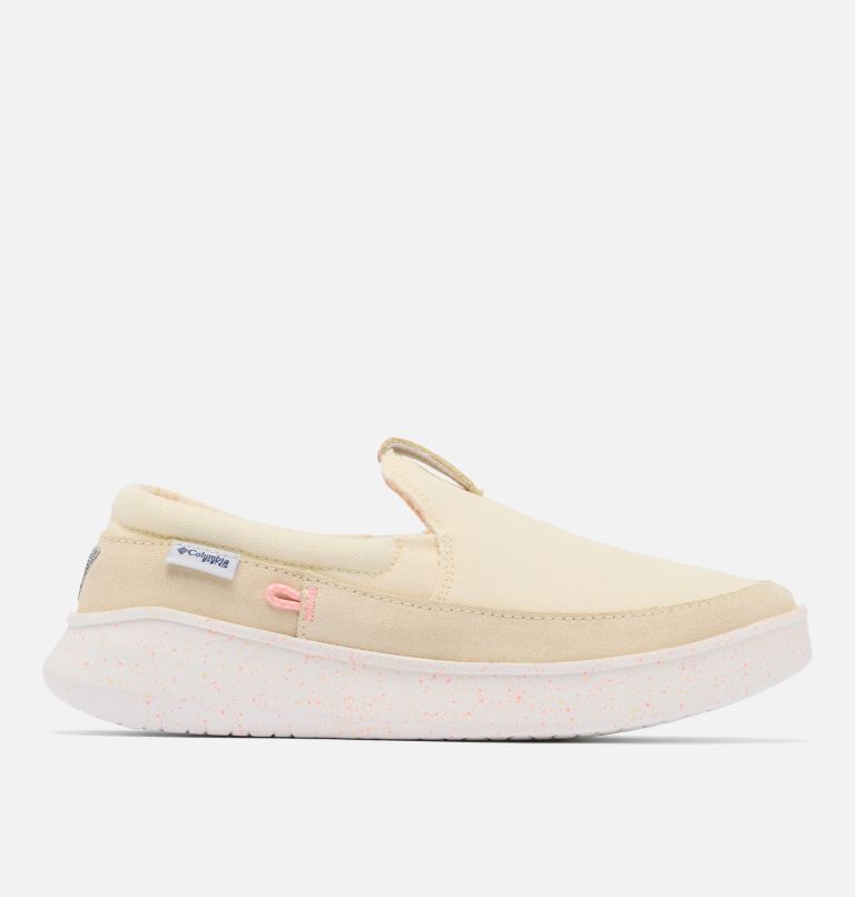 Women's PFG Boatside Shoe, Color: Lemon Wash, Tiki Pink, image 1