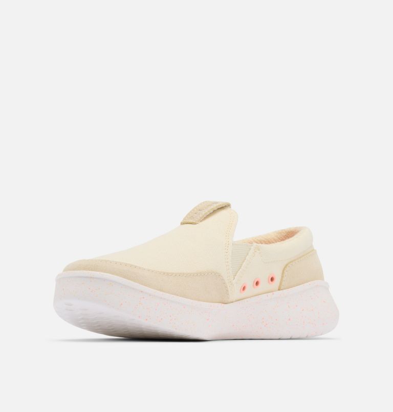 Women's PFG Boatside Shoe, Color: Lemon Wash, Tiki Pink, image 7