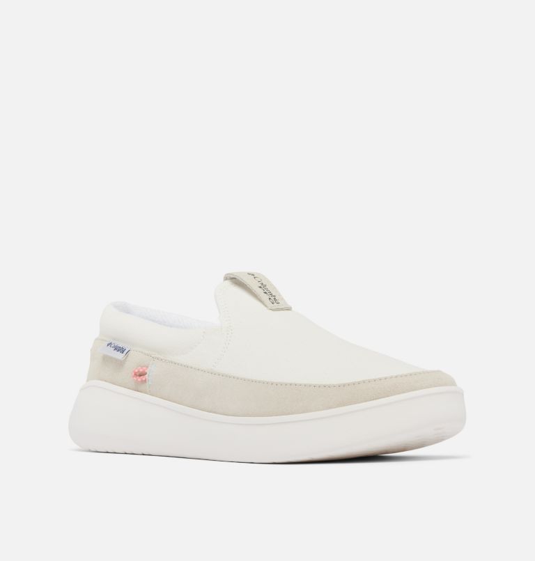 Women's PFG Boatside Shoe - Wide, Color: Sea Salt, Icy Morn, image 3