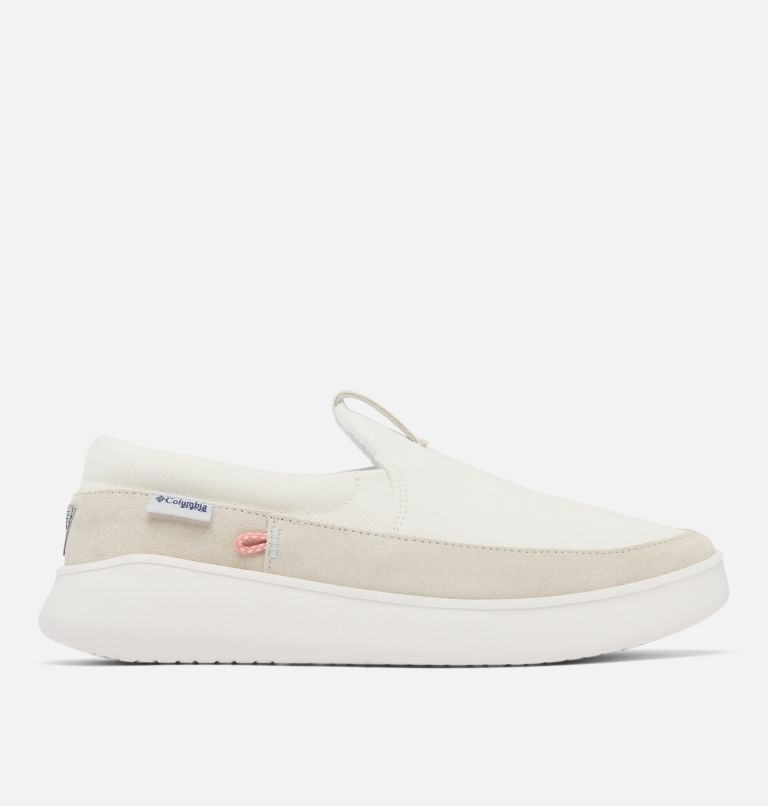 Women's PFG Boatside Shoe - Wide, Color: Sea Salt, Icy Morn, image 1