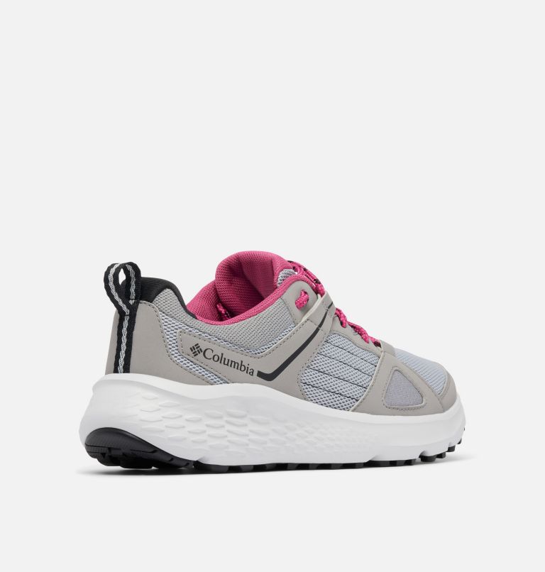 Women's Novo Trail Shoe, Color: Monument, Dark Fuchsia, image 9