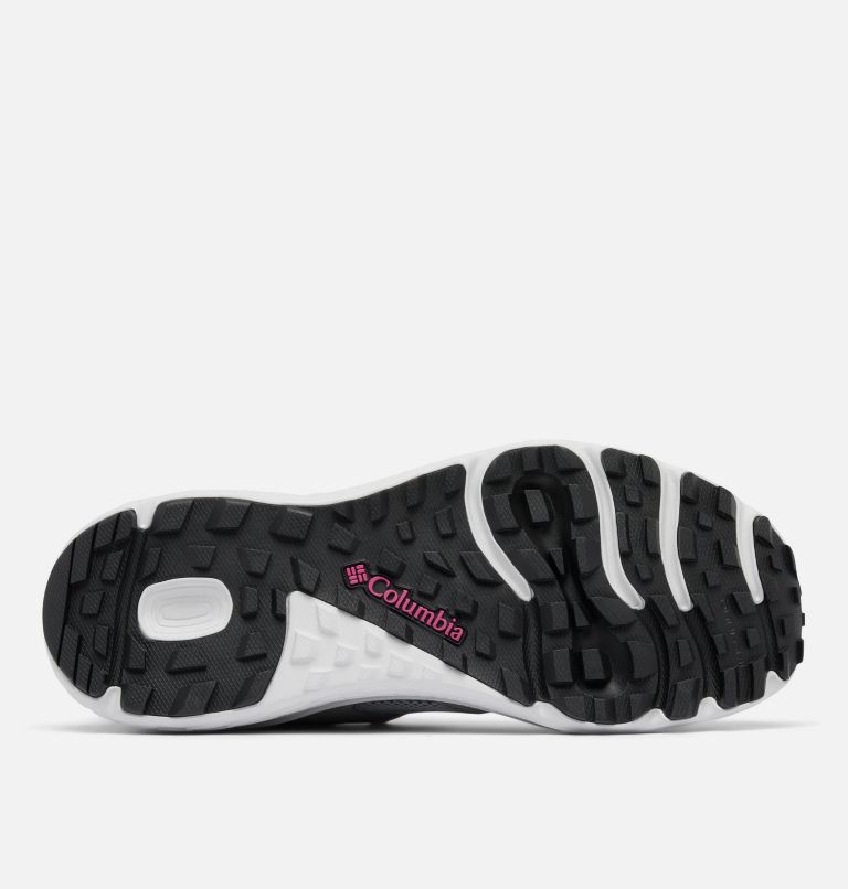 Women's Novo Trail Shoe, Color: Monument, Dark Fuchsia, image 5