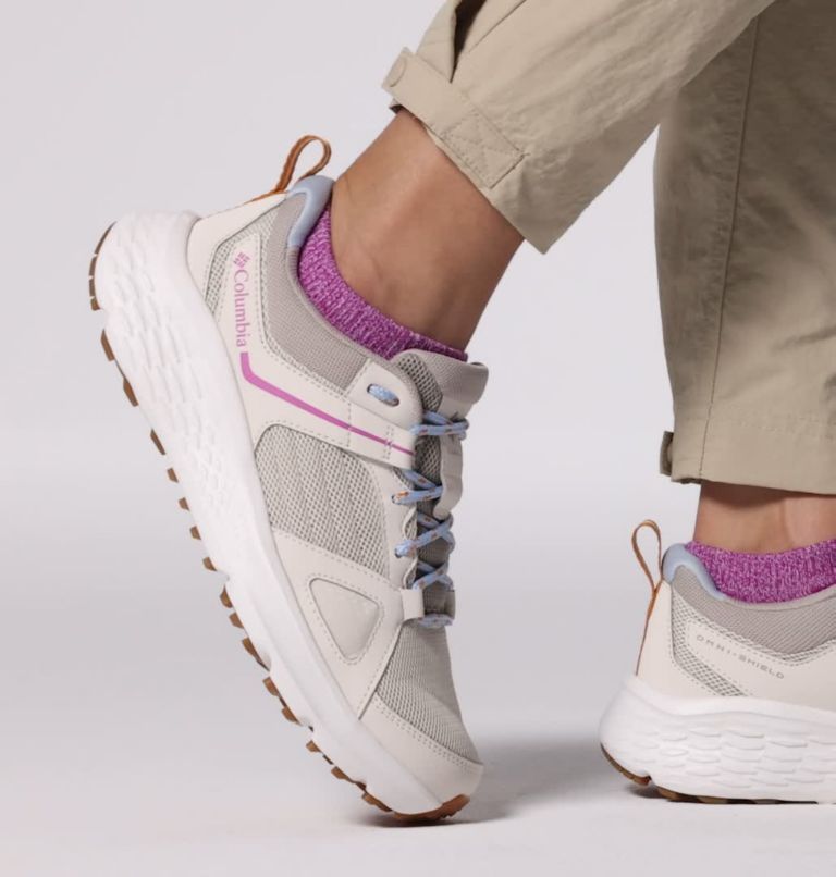 Women's Novo Trail Shoe - Wide, Color: Light Sand, Whisper