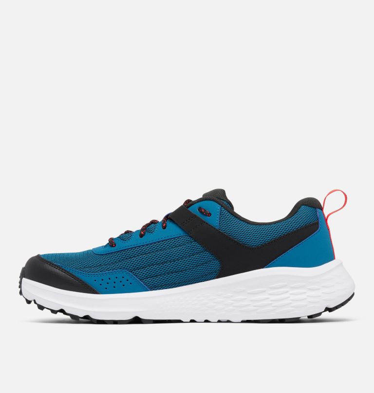 Men's Vertisol Trail Hiking Shoe, Color: Phoenix Blue, Poppy Red, image 5