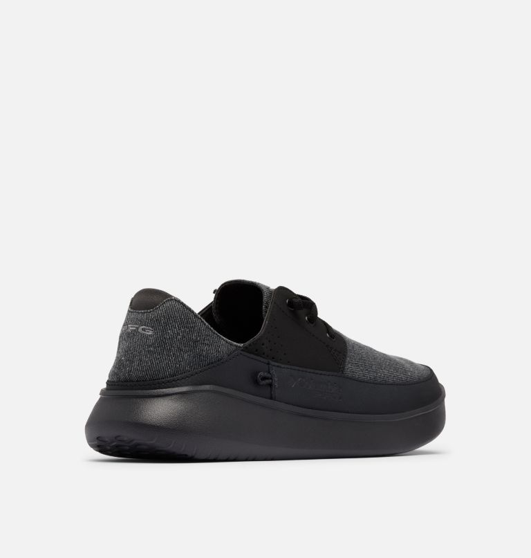 Men's PFG Boatside Relaxed Shoe, Color: Black, Shark, image 9
