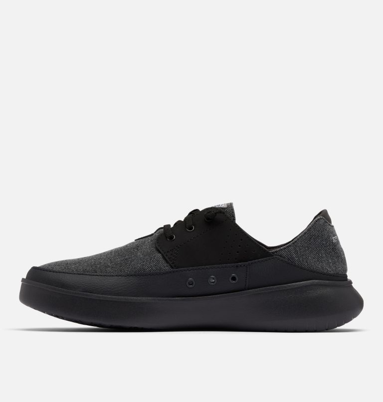 Men's PFG Boatside Relaxed Shoe, Color: Black, Shark, image 5