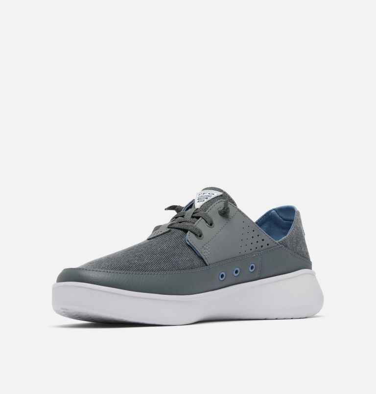 Men's PFG Boatside Relaxed Shoe, Color: Grill, Mountain, image 7
