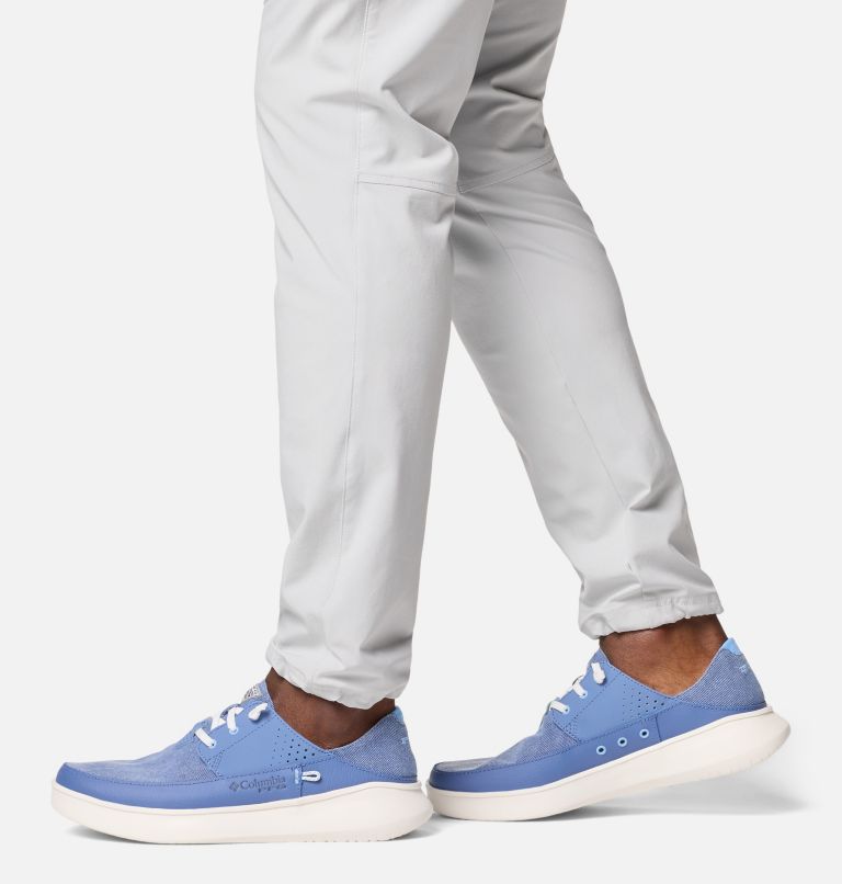 Men's PFG Boatside Relaxed Shoe, Color: Bluebell, White Cap, image 10