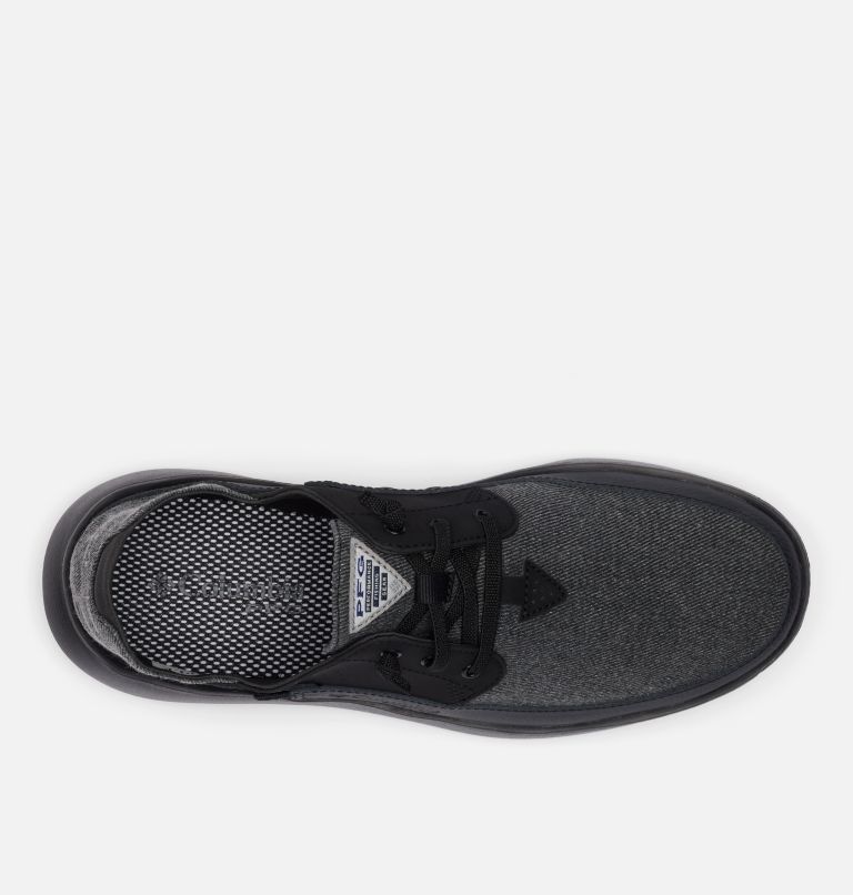 Men's PFG Boatside Relaxed Shoe - Wide, Color: Black, Shark, image 3