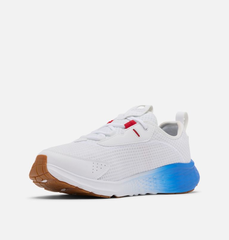 Men's PFG Castback Shoe, Color: White, Vivid Blue, image 7