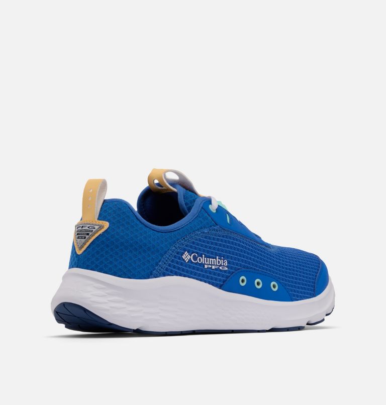 Men's PFG Castback Shoe, Color: Vivid Blue, Cocoa Butter, image 9