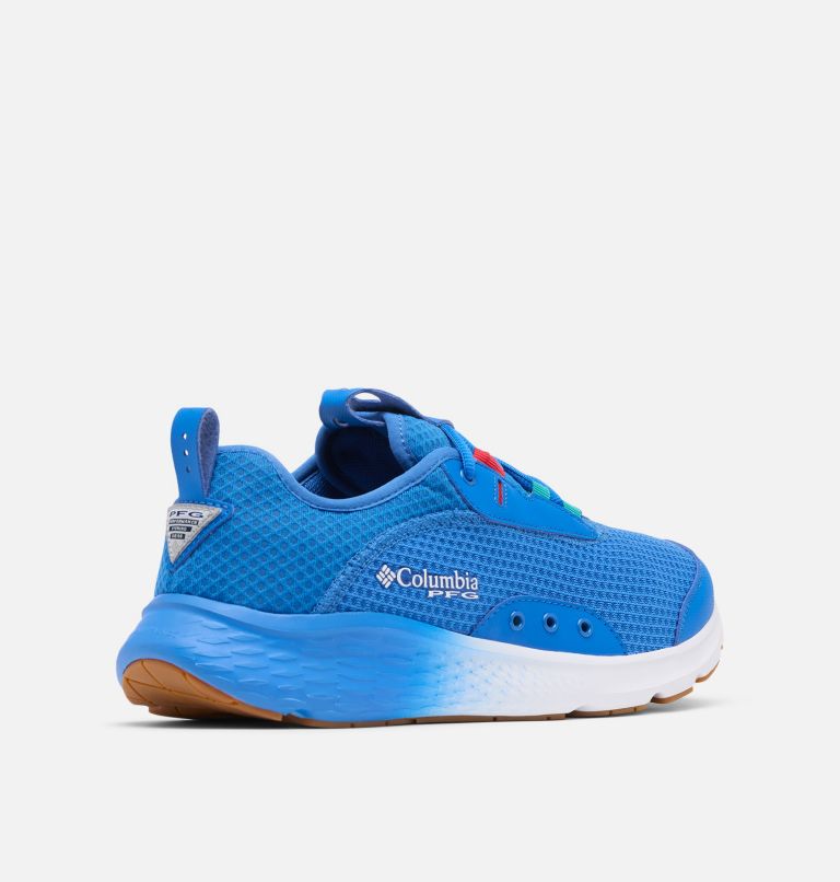 Men's PFG Castback Shoe, Color: Vivid Blue, Red Spark , image 9