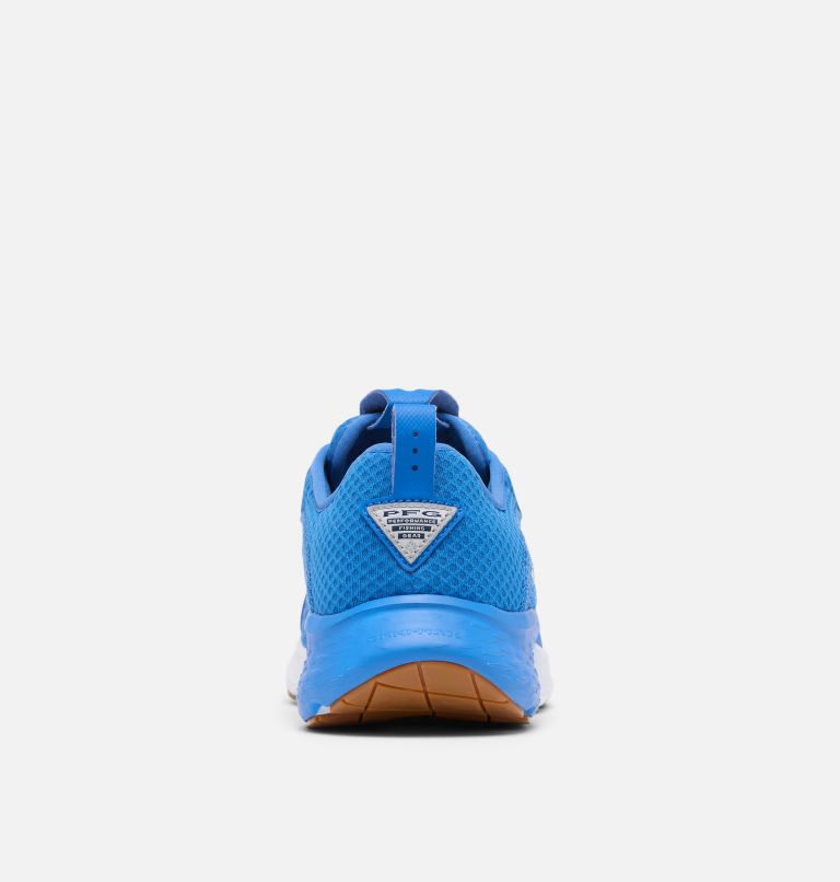 Men's PFG Castback Shoe, Color: Vivid Blue, Red Spark , image 2