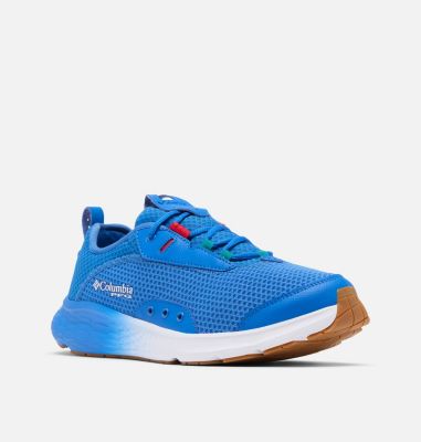 Men's PFG Castback Shoe, Color: Vivid Blue, Red Spark , image 7