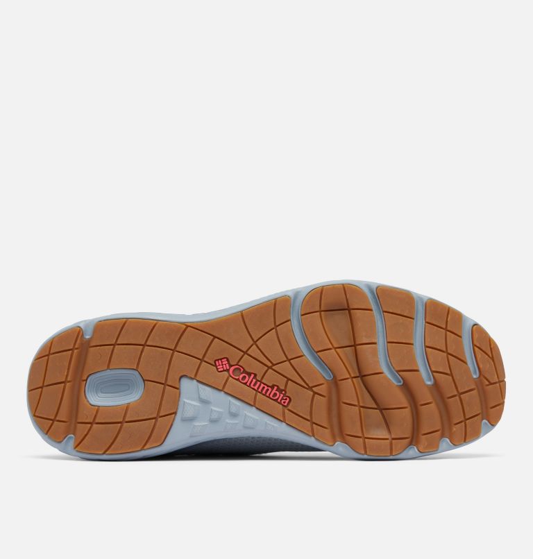 Men's PFG Castback Shoe - Wide, Color: Cirrus Grey, Sunset Red, image 5