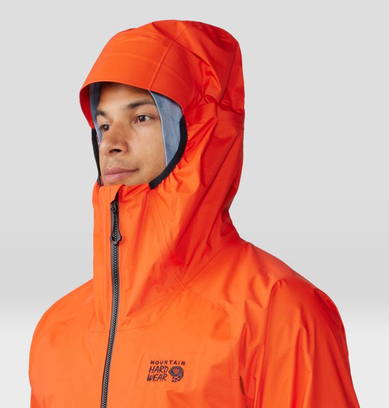 Men's Premonition UL Jacket, Color: State Orange, image 6