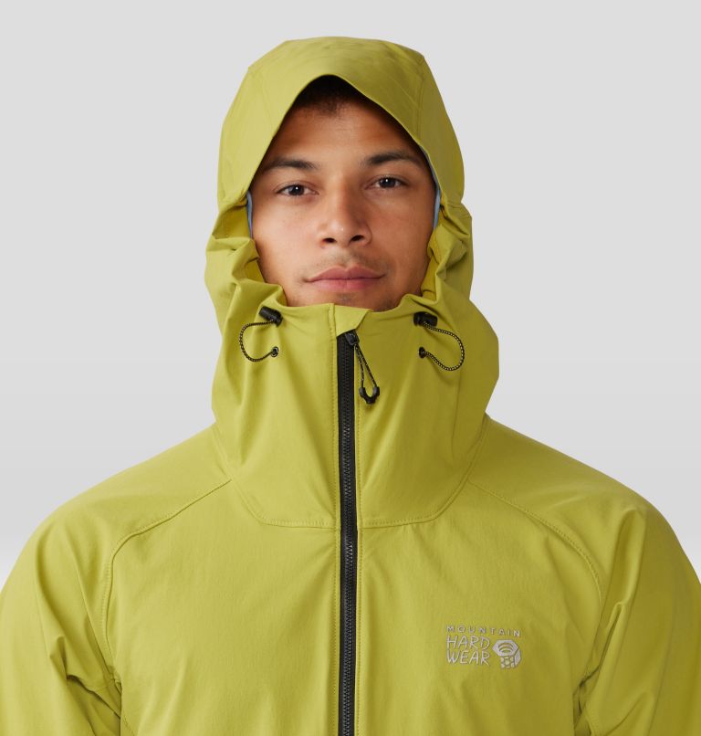 Men's Chockstone Alpine Light Hooded Jacket, Color: Moon Moss, image 4