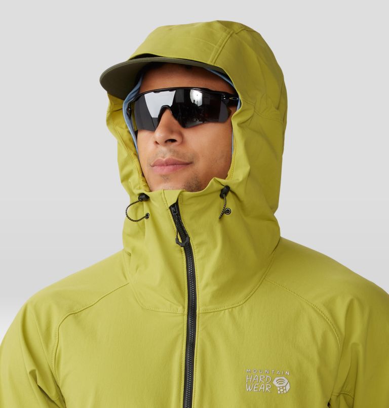 Thumbnail: Men's Chockstone Alpine Light Hooded Jacket, Color: Moon Moss, image 6