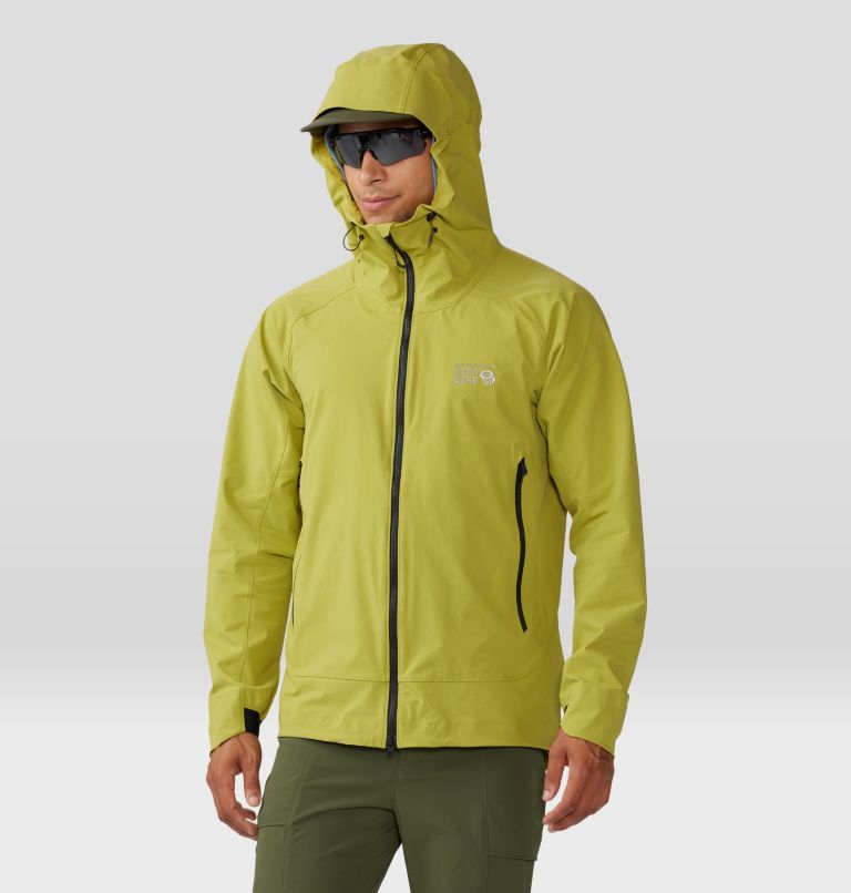 Men's Chockstone Alpine Light Hooded Jacket, Color: Moon Moss, image 11
