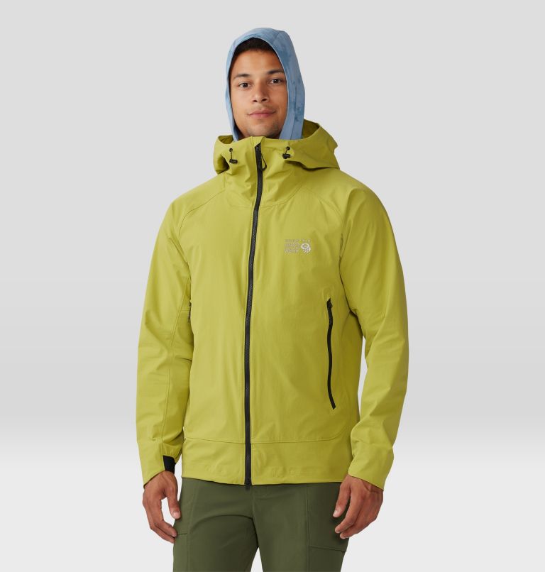 Men's Chockstone Alpine Light Hooded Jacket, Color: Moon Moss, image 1