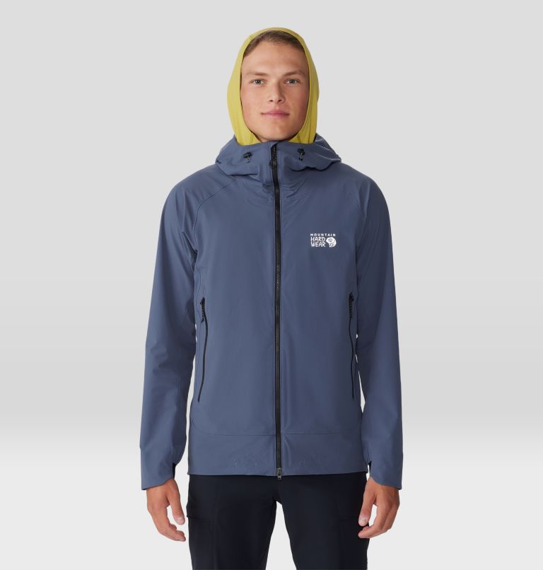 Thumbnail: Men's Chockstone Alpine Light Hooded Jacket, Color: Blue Slate, image 12
