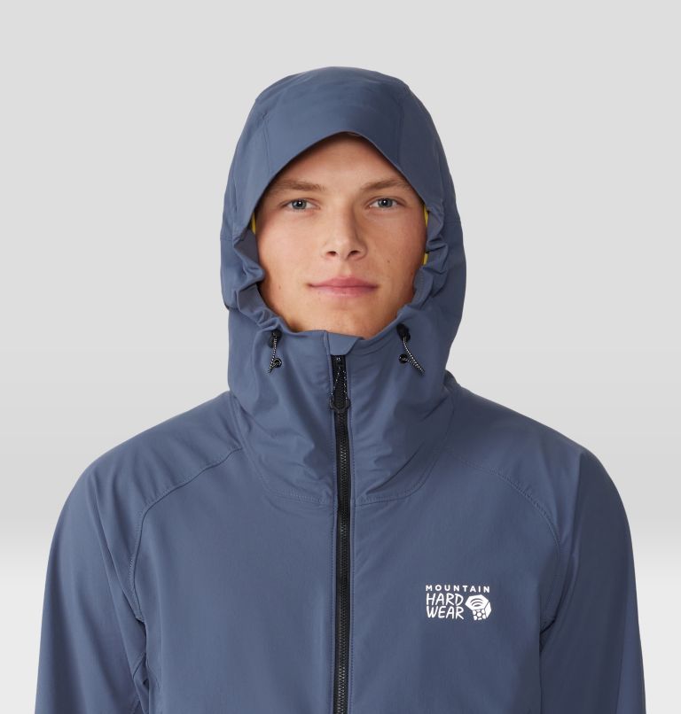 Men's Chockstone Alpine Light Hooded Jacket, Color: Blue Slate, image 4