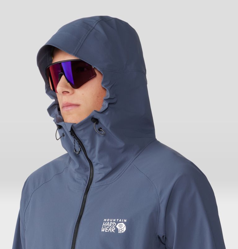 Thumbnail: Men's Chockstone Alpine Light Hooded Jacket, Color: Blue Slate, image 6