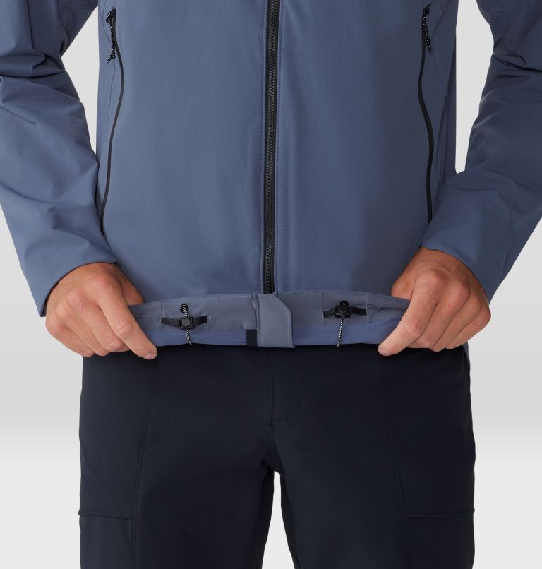 Thumbnail: Men's Chockstone Alpine Light Hooded Jacket, Color: Blue Slate, image 8