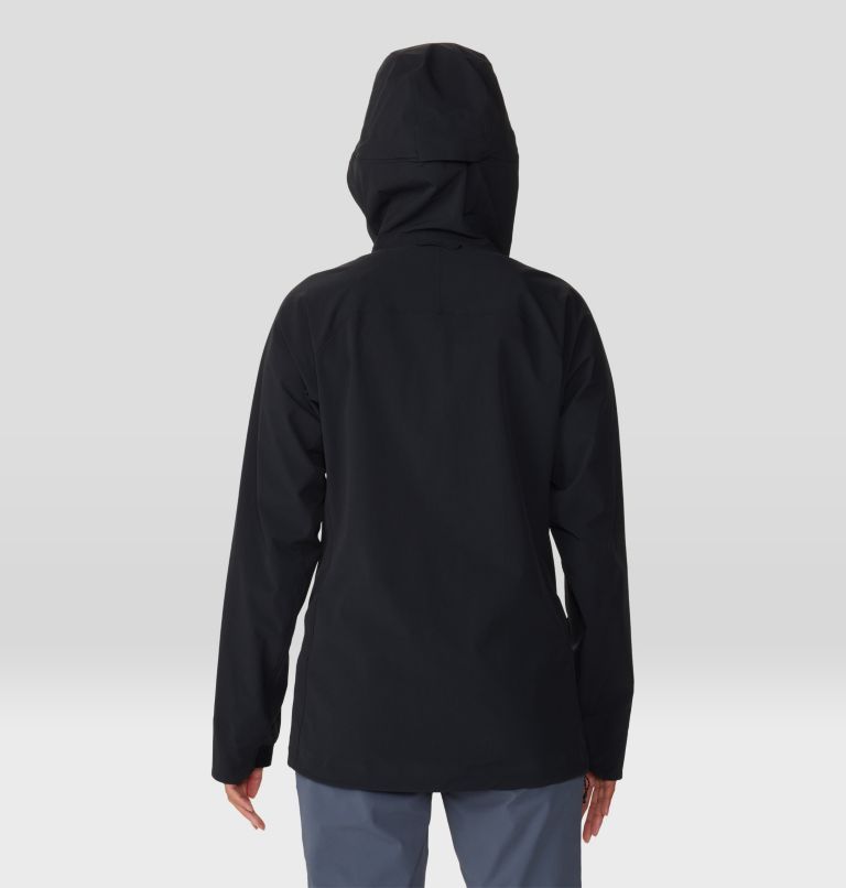 Thumbnail: Women's ChockstoneAlpine Light Hooded Jacket, Color: Black, image 2